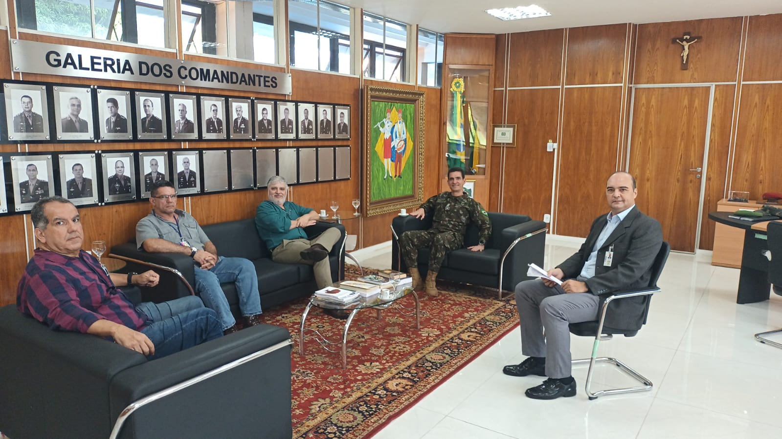 Reunião com Cmdte CMB