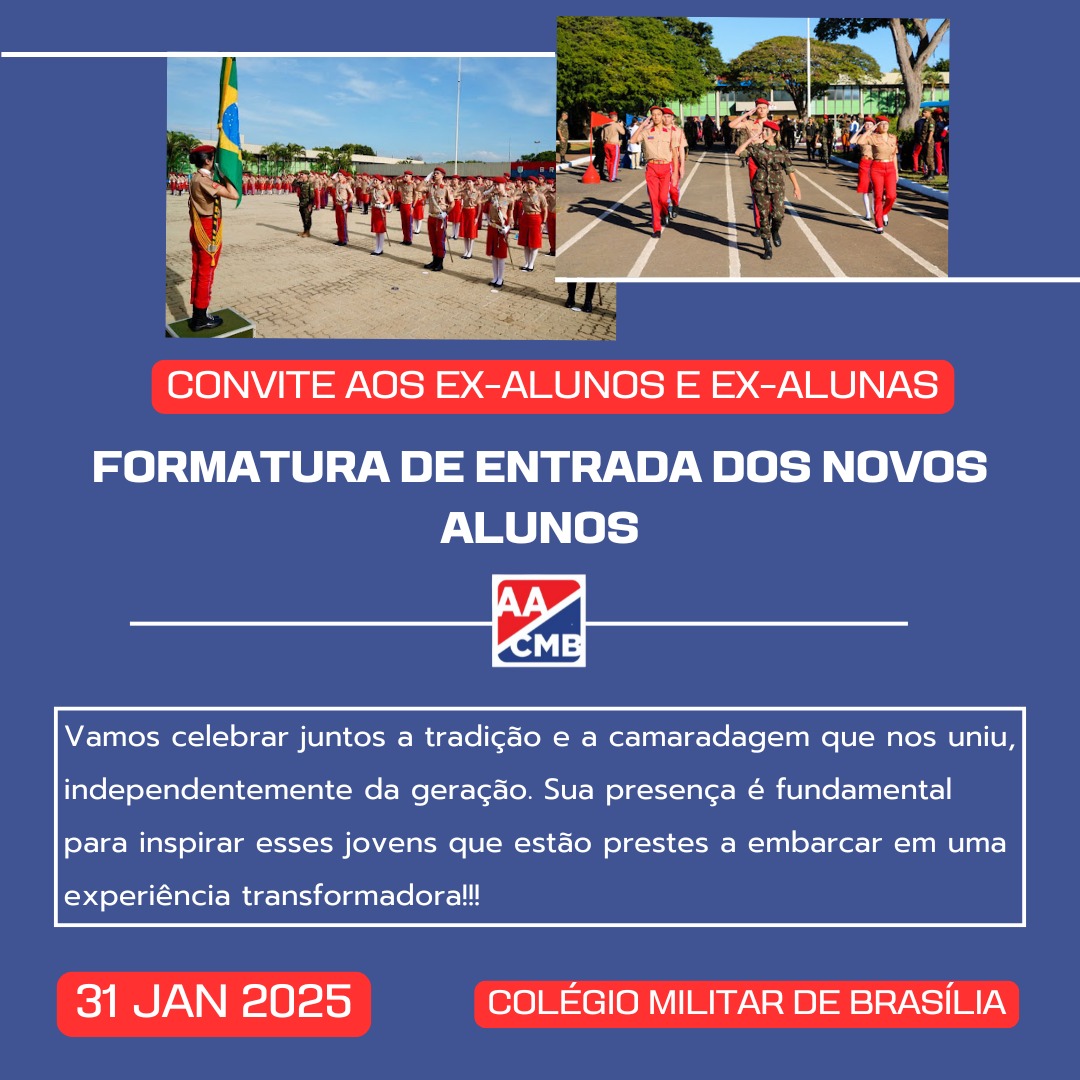 Entrada novos alunos