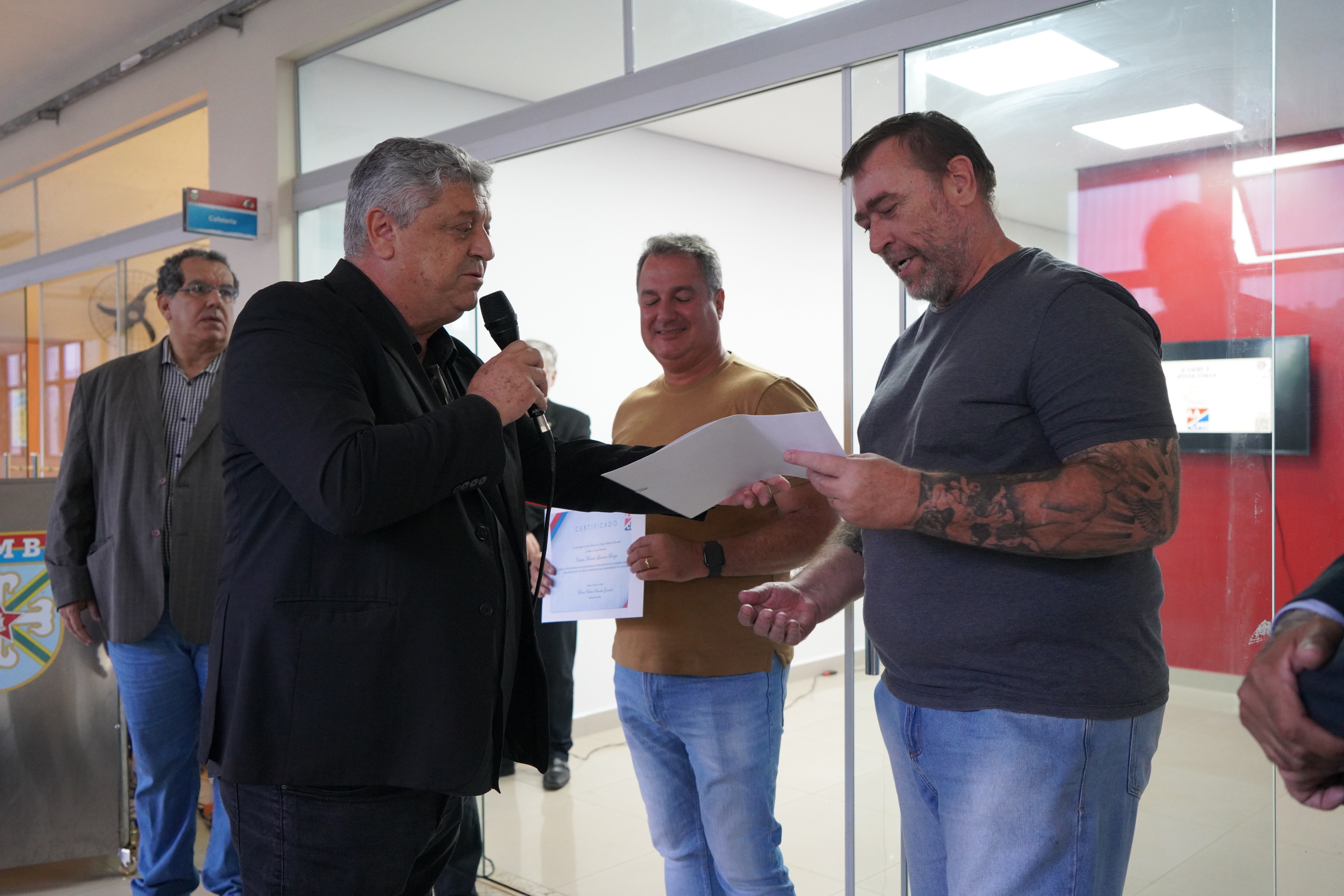 Inauguração Sala da AACMB