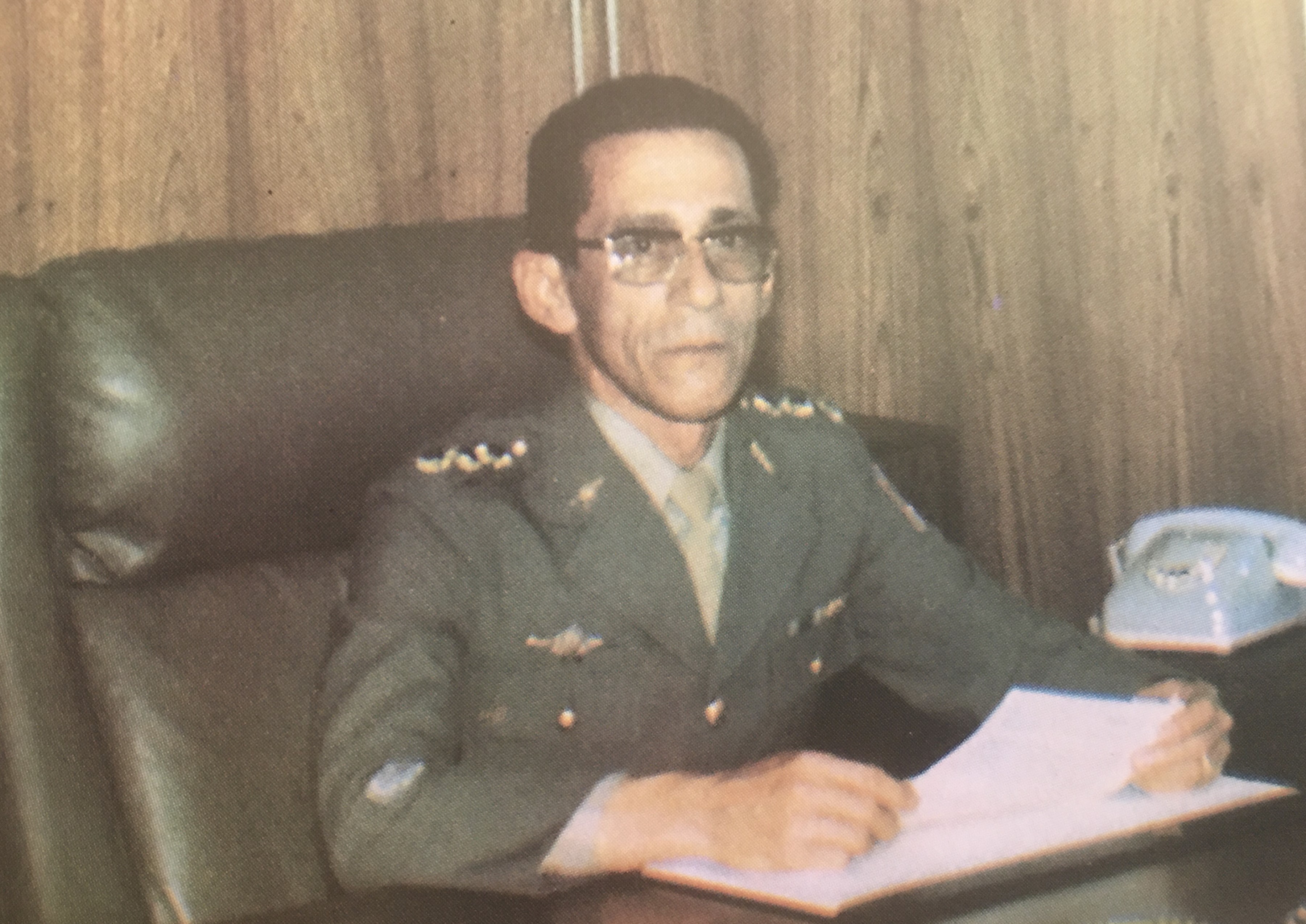 Coronel Adriano, 1º comandante do CMB